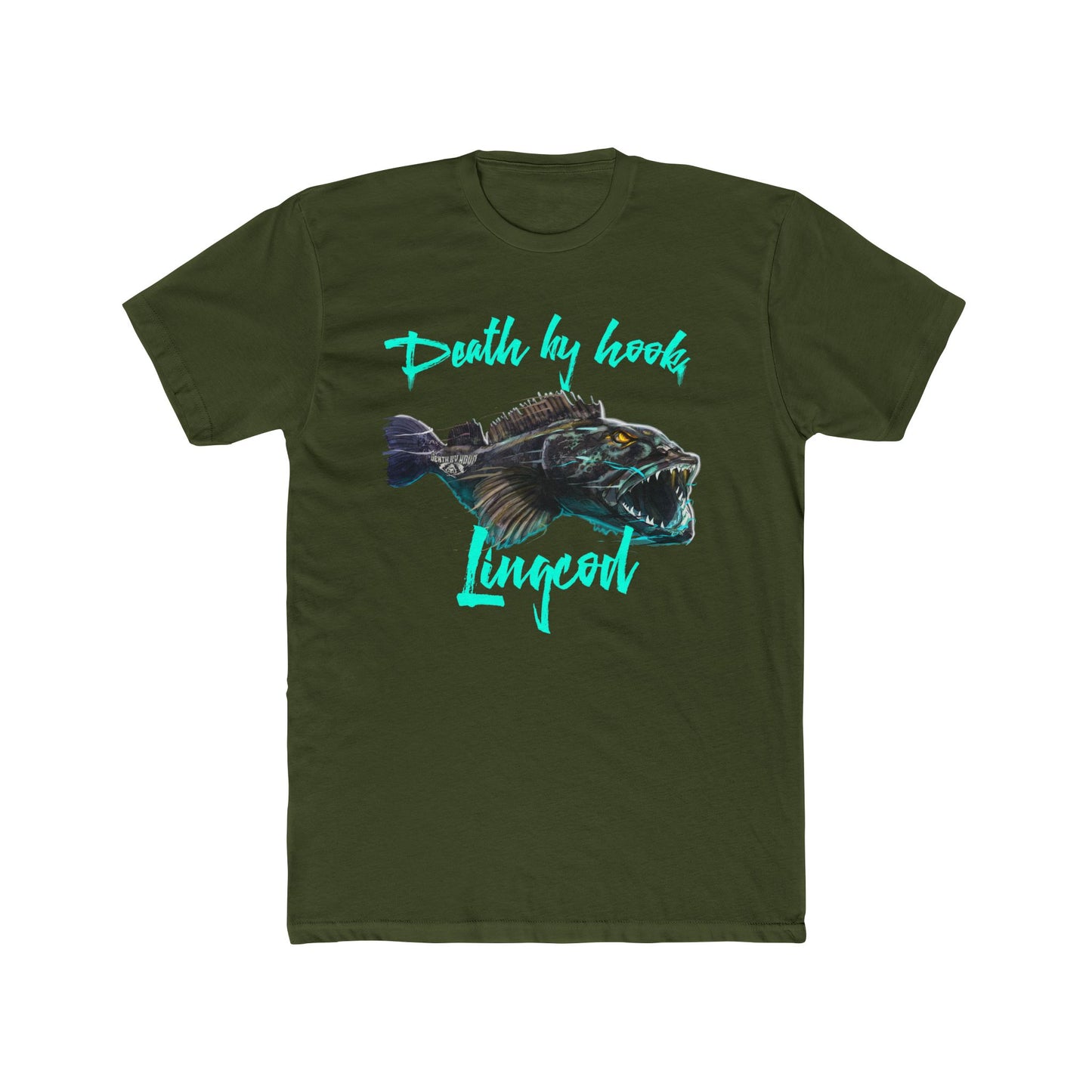 Death by Hook – Lingcod Tee