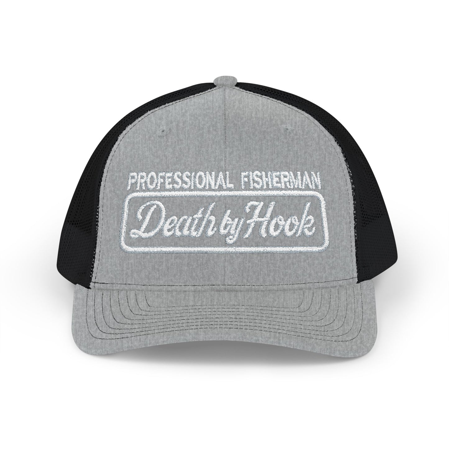 Death by Hook “Professional Fisherman” Trucker Hat