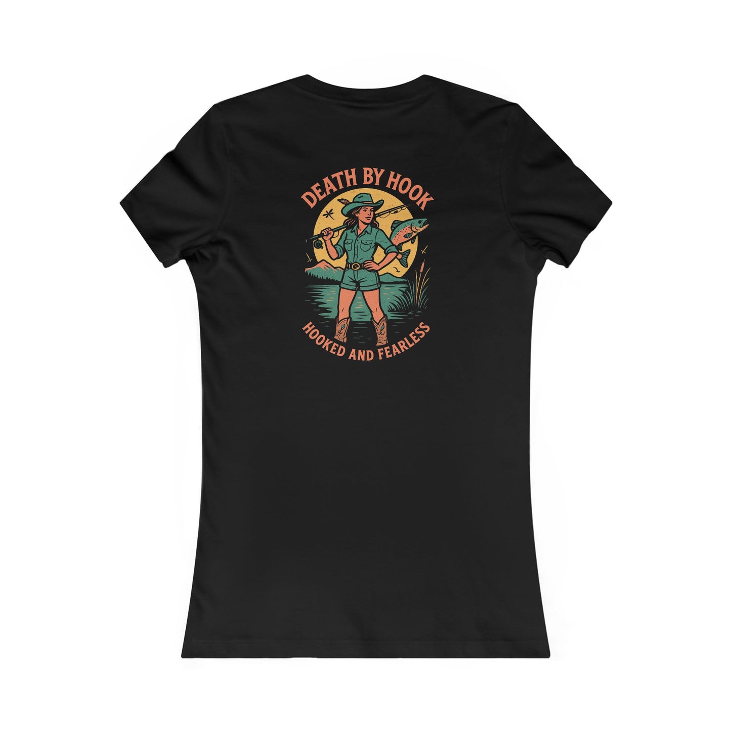 Hooked and Fearless Tee