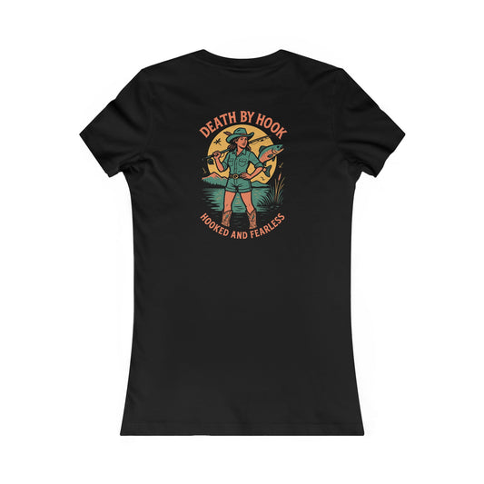Hooked and Fearless Tee