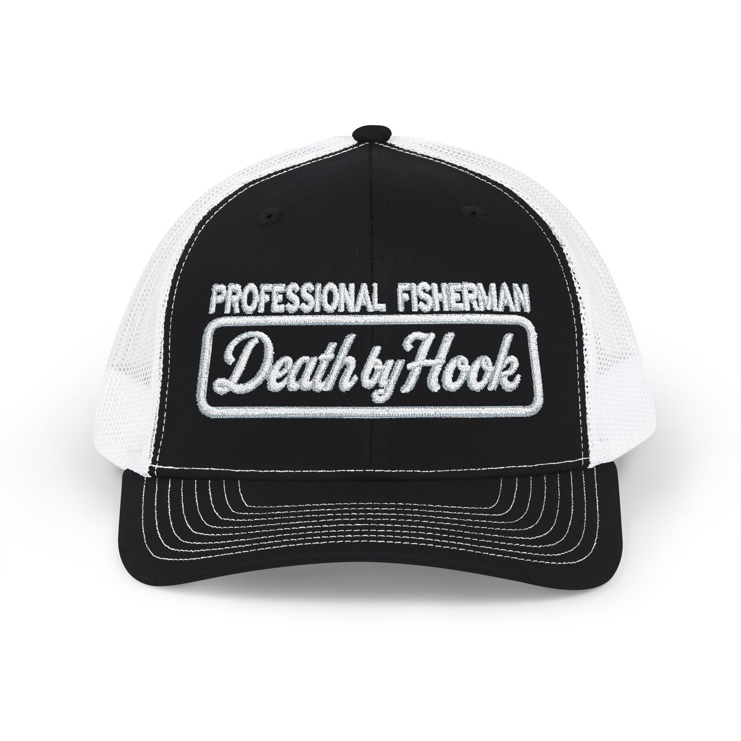 Death by Hook “Professional Fisherman” Trucker Hat