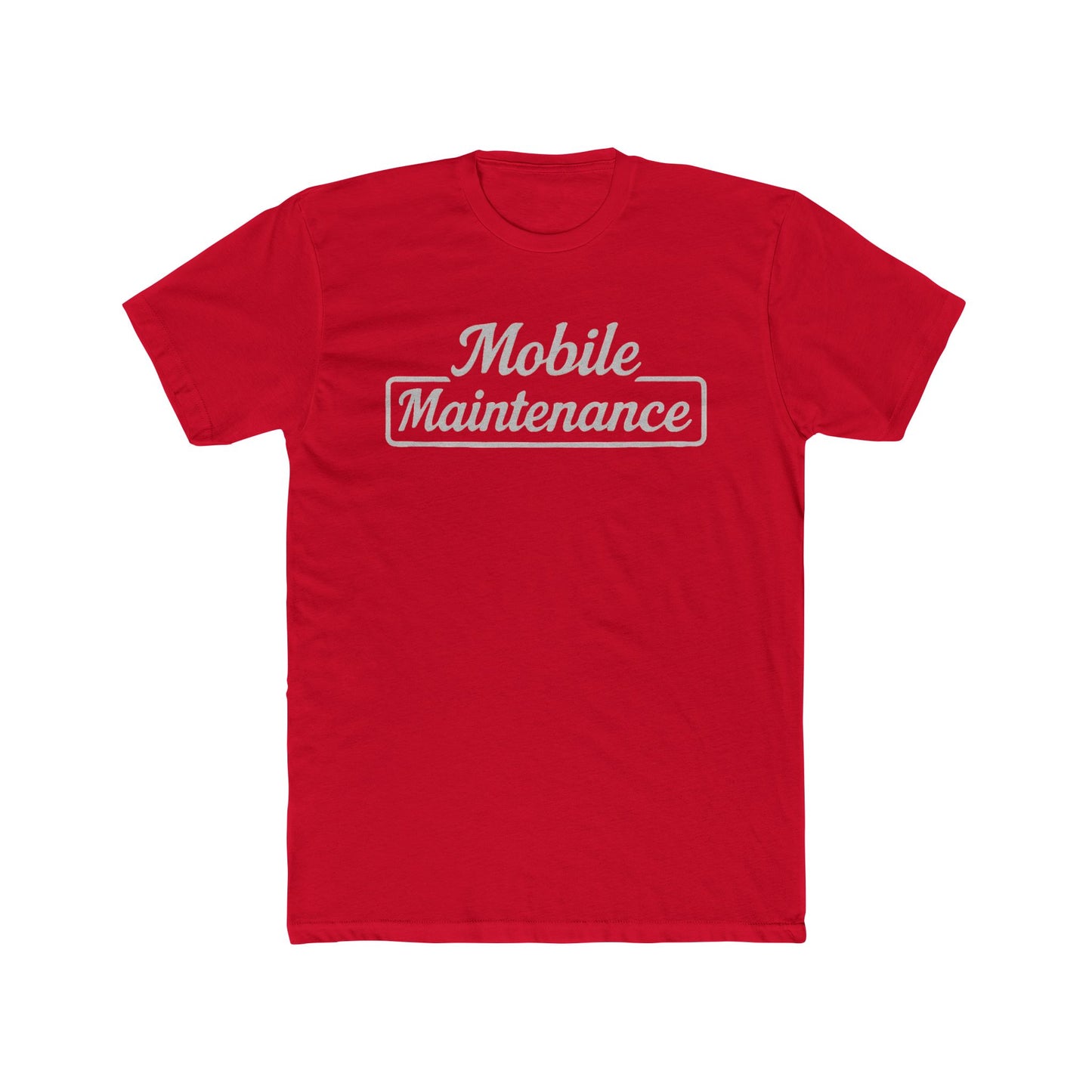 Mobile Maintenance Unisex Cotton Crew Tee, Comfortable Work Shirt, Casual Outfit, Gift for Mechanics, DIY Enthusiasts, Everyday Wear