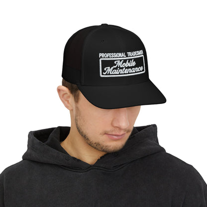 Professional Tradesmen Mobile Maintenance Snapback Trucker Cap, Embroidered Hat for Workers, Gifts for Men, Outdoor Cap, Construction [...]