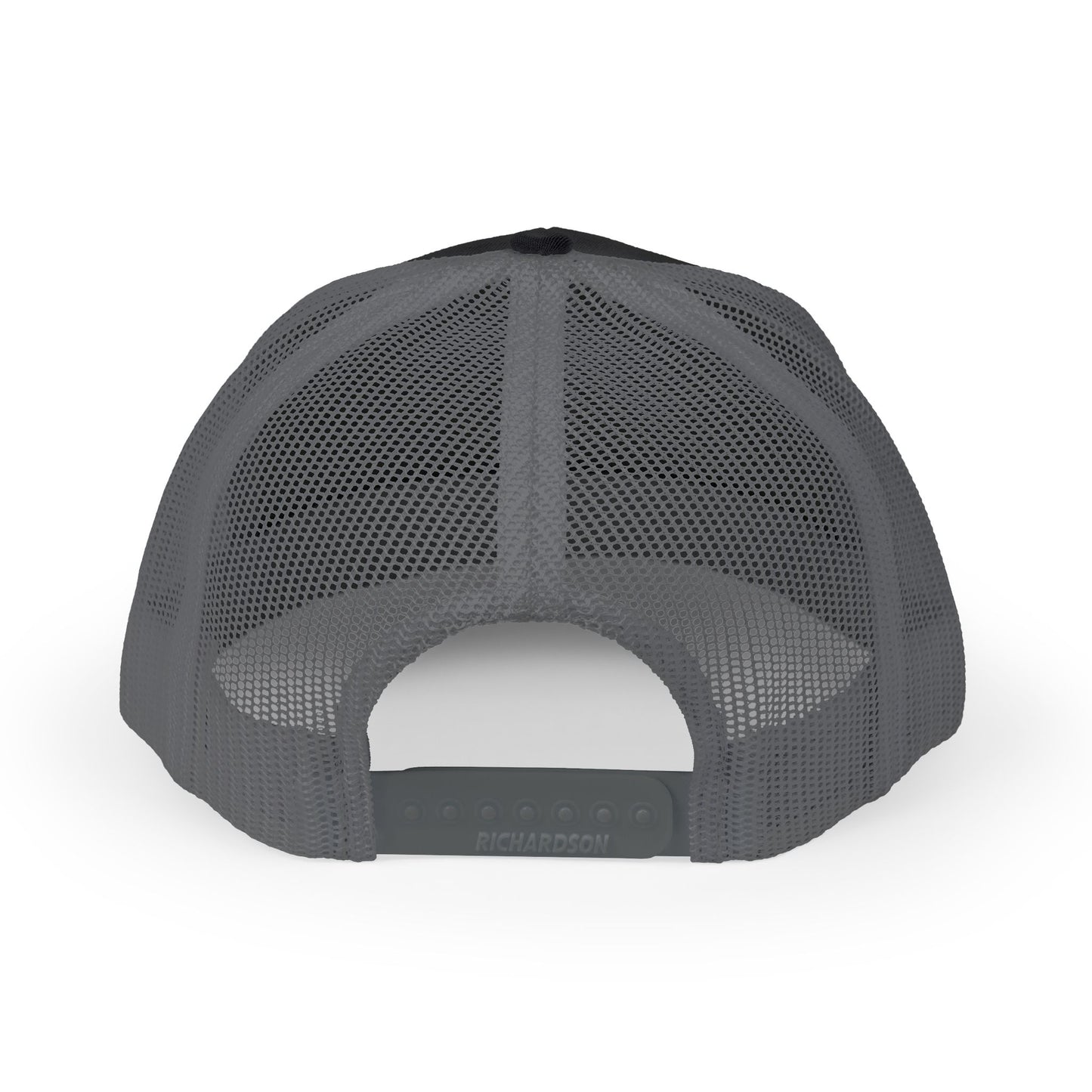 Fishing Trucker Cap — "Death By Hook" Embroidered Snapback
