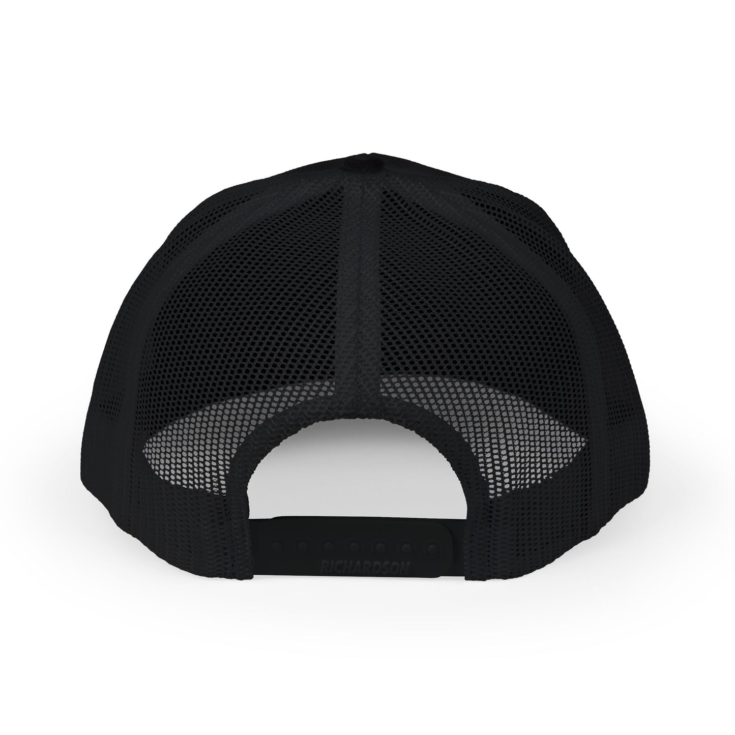 Fishing Trucker Cap — "Death By Hook" Embroidered Snapback