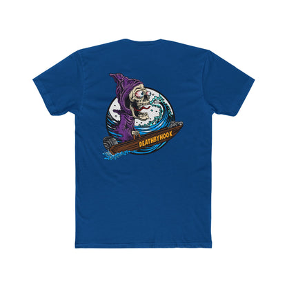 💀🌊   Death by Hook – Grim Reaper Wave Tee
