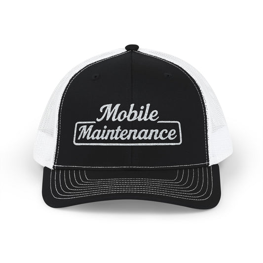 Mobile Maintenance Snapback Trucker Cap - Stylish Embroidered Hat for Everyday Wear, Gifts for Mechanics, Outdoor Adventures, Casual [...]