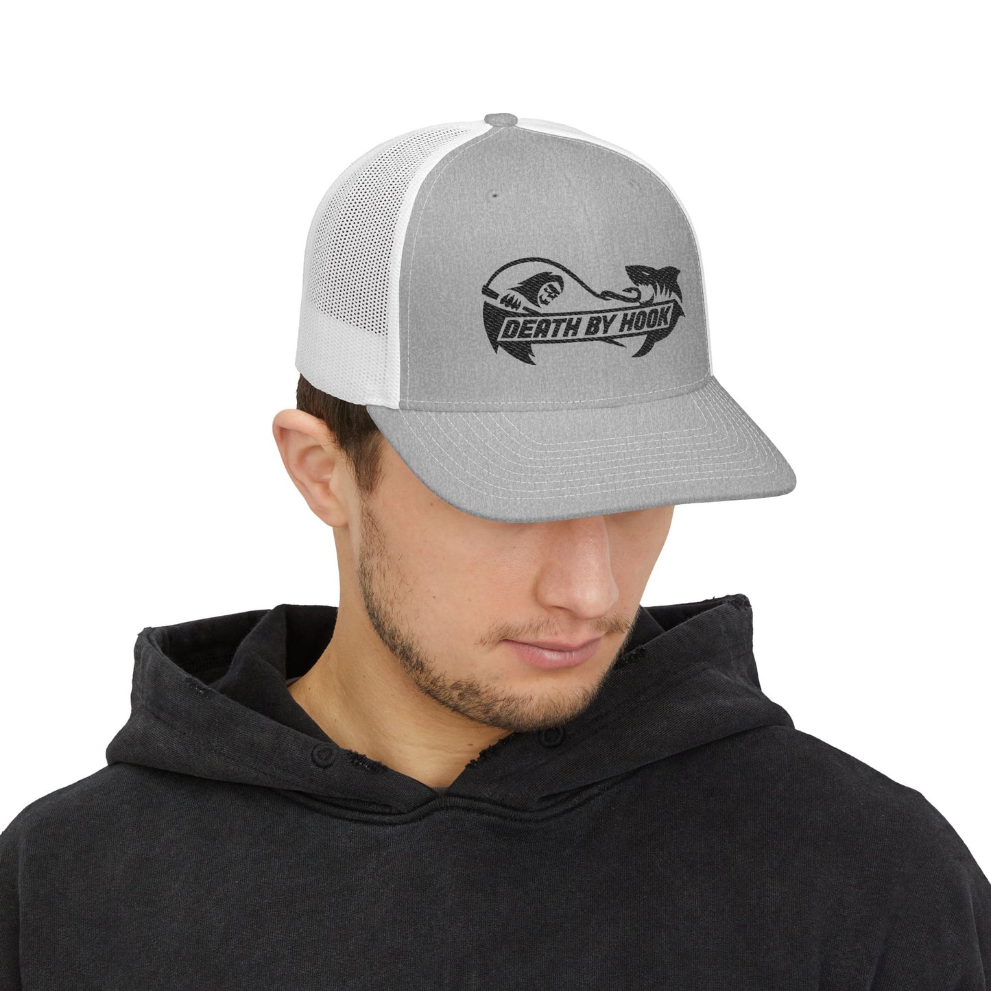 Snapback Trucker Cap (Embroidery) death by hook