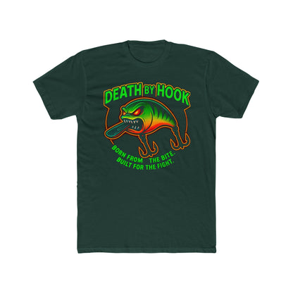 Cotton Crew Tee - Crank Bait Fishing Design