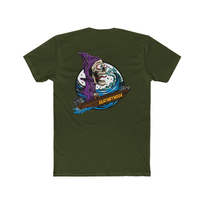 💀🌊   Death by Hook – Grim Reaper Wave Tee