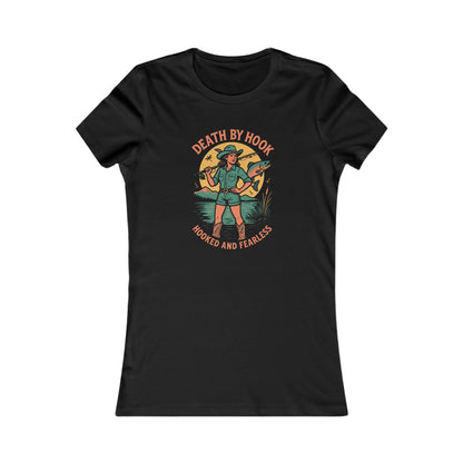 Hooked and Fearless Tee