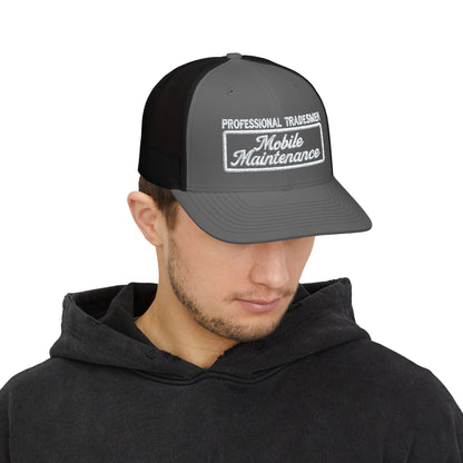 Professional Tradesmen Mobile Maintenance Snapback Trucker Cap, Embroidered Hat for Workers, Gifts for Men, Outdoor Cap, Construction [...]