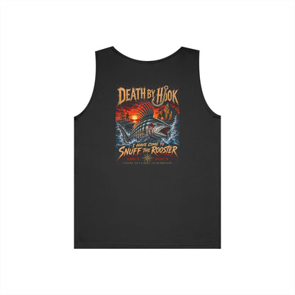 Dolphin Surf Retro Tank Top — Neon Beach Vintage Graphic