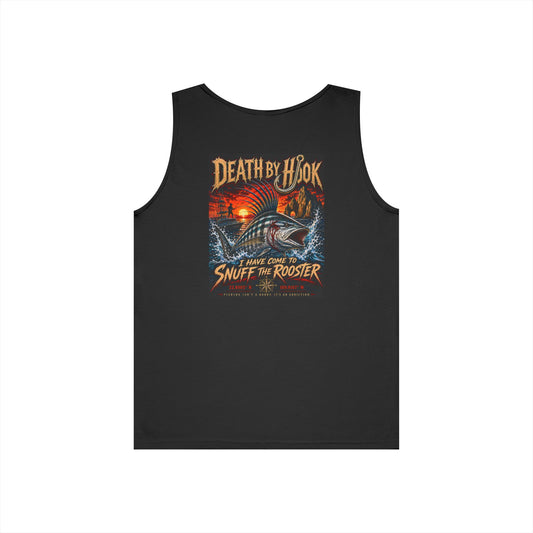 Dolphin Surf Retro Tank Top — Neon Beach Vintage Graphic