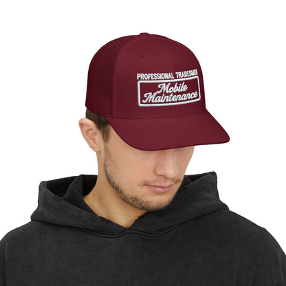 Professional Tradesmen Mobile Maintenance Snapback Trucker Cap, Embroidered Hat for Workers, Gifts for Men, Outdoor Cap, Construction [...]