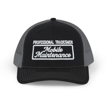 Professional Tradesmen Mobile Maintenance Snapback Trucker Cap, Embroidered Hat for Workers, Gifts for Men, Outdoor Cap, Construction [...]