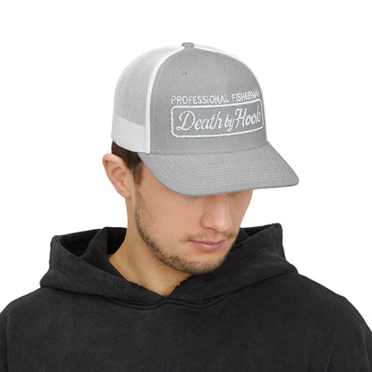 Death by Hook “Professional Fisherman” Trucker Hat