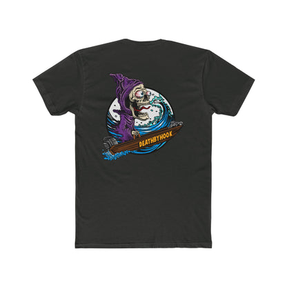 💀🌊   Death by Hook – Grim Reaper Wave Tee