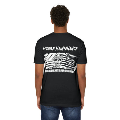 Mobile maintenance American flag