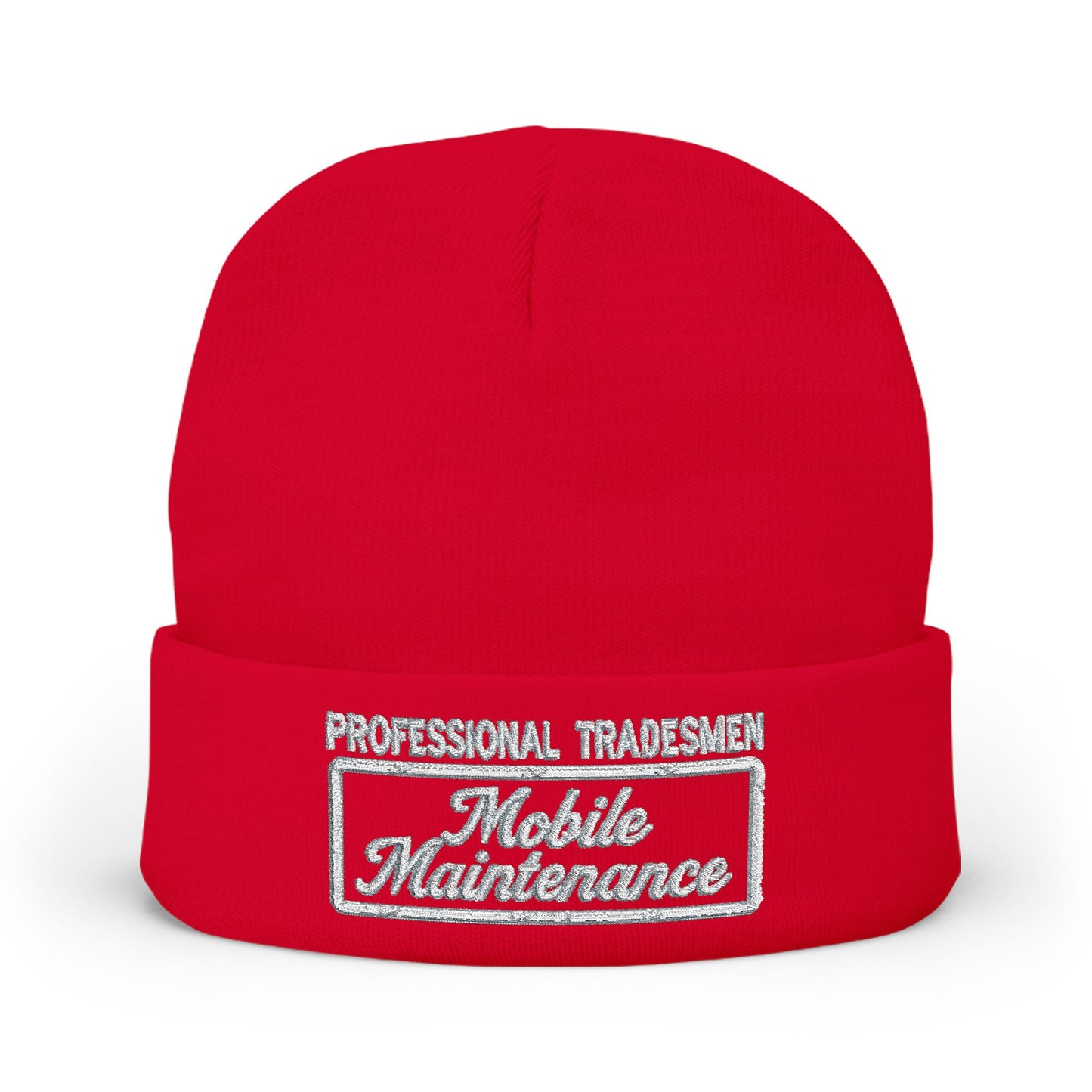 Mobile maintenance pro Stylish Knit Beanie (Embroidery) for Mechanic Maintenance, Cozy Winter Accessory, Gift for Dad, Unique Casual Wear, Ideal for [...]