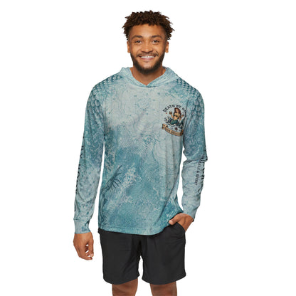 Mermaid Smoke Seaweed 'Death by Hook' Athletic Hoodie