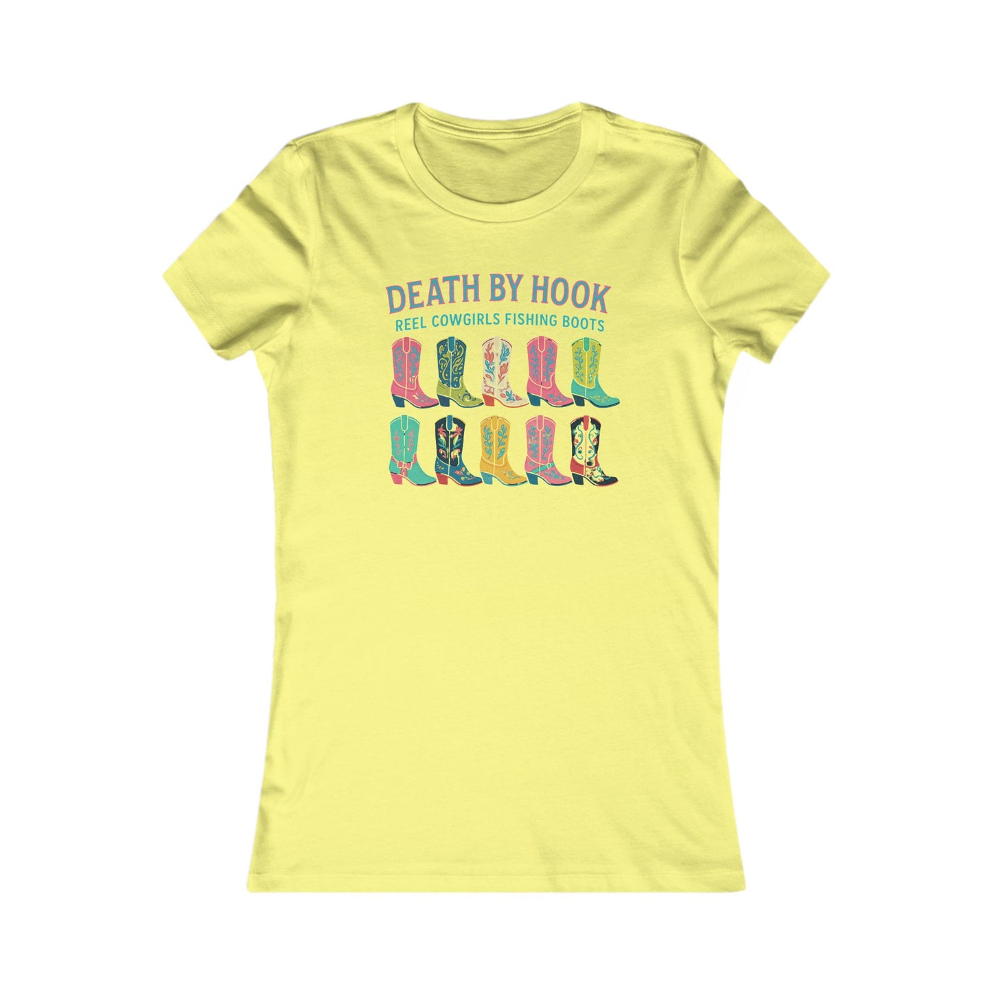 Reel Cowgirls Fishing Boots Tee