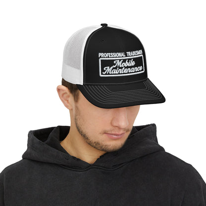 Professional Tradesmen Mobile Maintenance Snapback Trucker Cap, Embroidered Hat for Workers, Gifts for Men, Outdoor Cap, Construction [...]