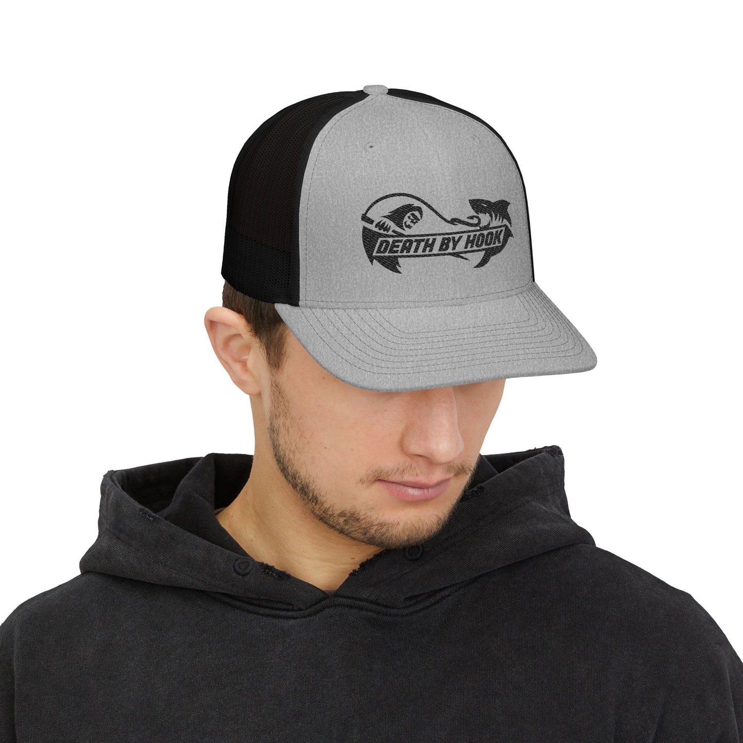Snapback Trucker Cap (Embroidery) death by hook