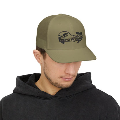 Snapback Trucker Cap (Embroidery) death by hook