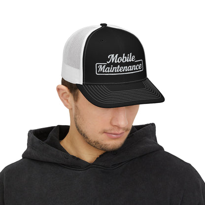Mobile Maintenance Snapback Trucker Cap - Stylish Embroidered Hat for Everyday Wear, Gifts for Mechanics, Outdoor Adventures, Casual [...]