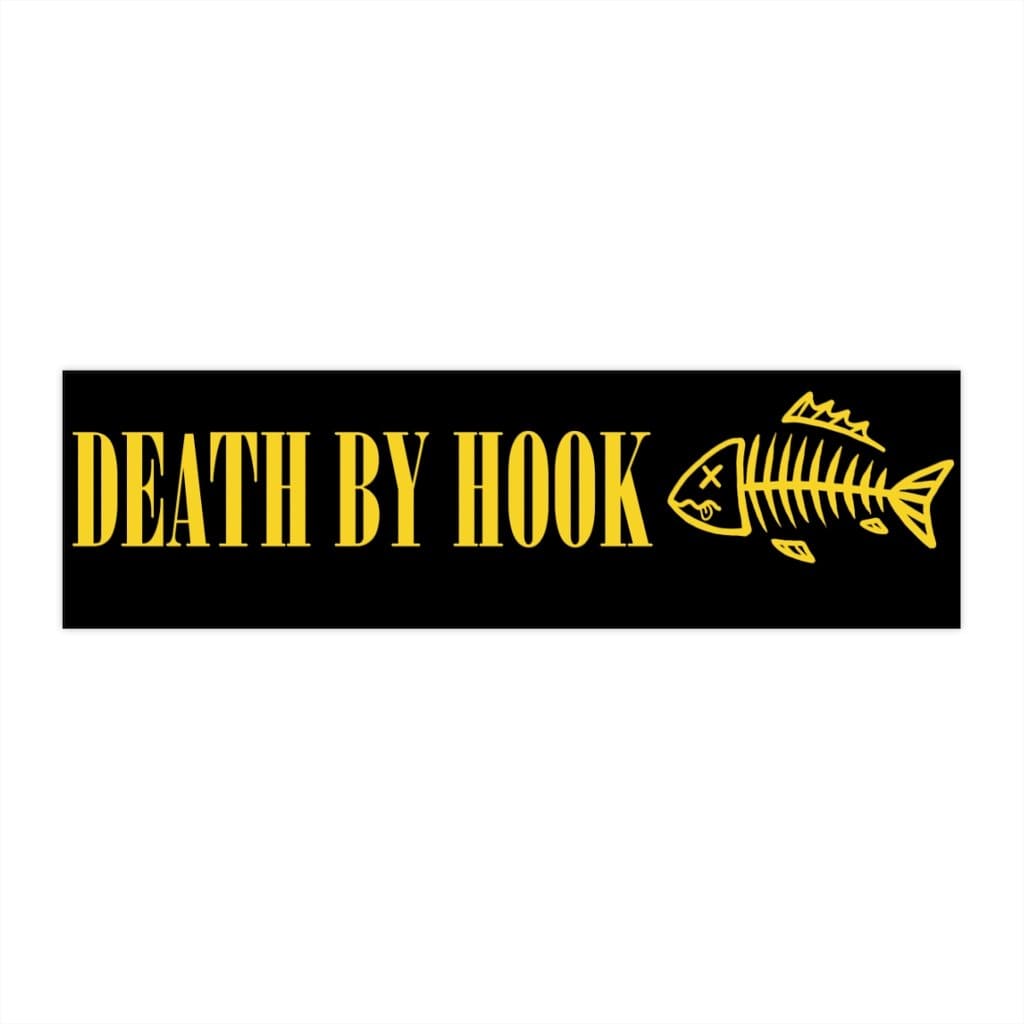 Death by Hook –  Fish Nervana Decal