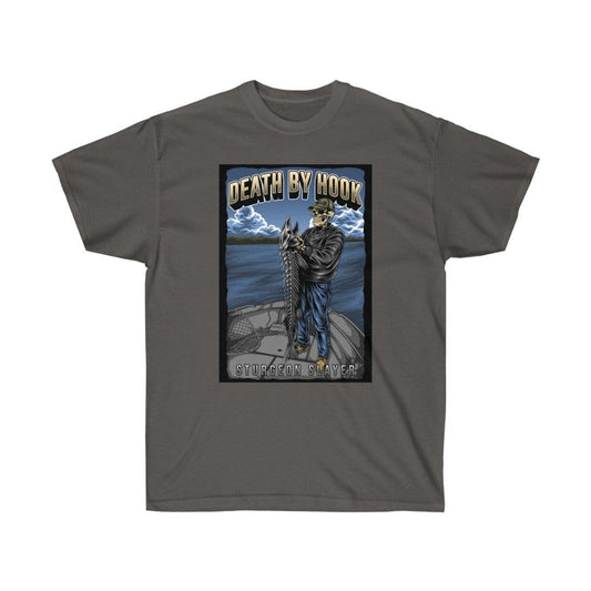 Uncle Roy Sturgeon Slayer - Charcoal / L - T-Shirt